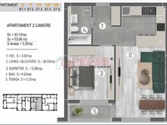 Metalurgiei, Grand Arena, comision 0% apartament finializat 2 camere